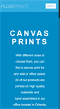 Mobile Screenshot of fluidprints.com